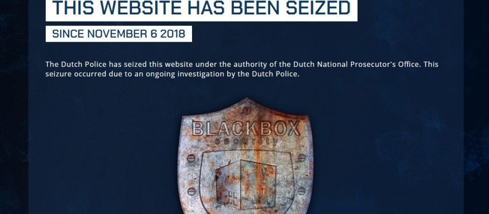 銷售BlackBox IronPhone加密手機的BlackBox Security負責人因涉及協助犯罪組織被捕,官網也遭荷蘭警方封鎖。
