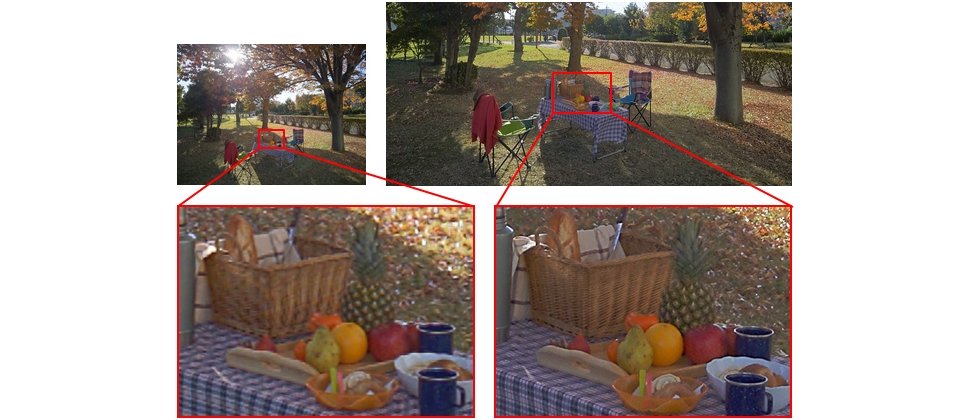 傳統與新的HDR 影像取樣比較(右為 IMX230 )