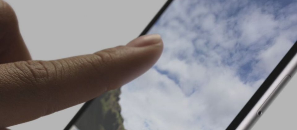 蘋果的3D Touch觸控技術。