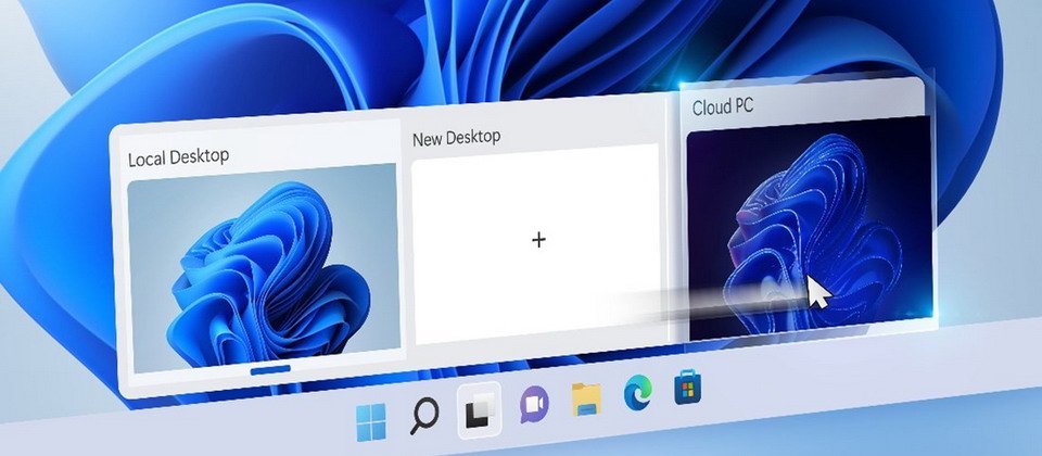 Windows 365主要增加Windows 365 Boot與Windows 365 Switch兩個新功能,前者可以讓Windows 365 用戶啟動Windows 11電腦時就能自動登入到Cloud PC,並將其預設為主要Windows桌面環境;後者則是能讓使用者任意在Cloud PC與本地端桌面兩者間進行切換。