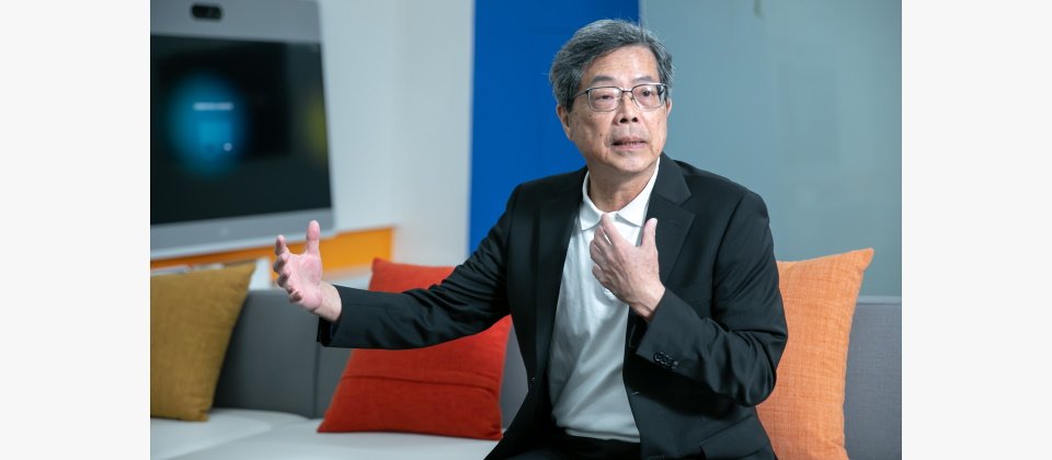 國網中心主任張朝亮認為,在AI技術的發展下,主權AI已是每個國家關注的重要議題,全世界很難只依靠幾個大型科技公司提供服務,每個國家有自己的語言資料,包括資料、模型及算力三個方面。(攝影/洪政偉)