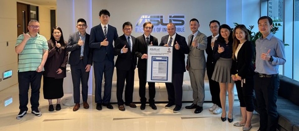 勤業眾信聯合會計師事務所偕同華碩智慧物聯網(ASUS IoT)與Bureau Veritas(BV)舉辦了「勤業眾信x華碩智慧物聯網 x BV IEC62443-4-1授證儀式」