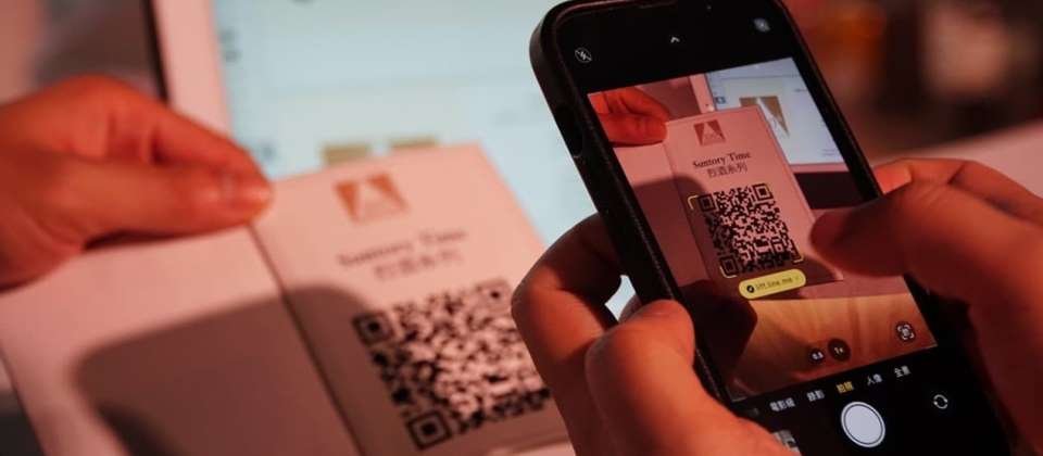 【圖說三】透過QR Code掃描繞過通路,即可建立品牌招募會員的渠道。