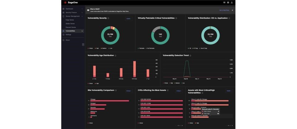 TXOne Networks推出劃時代突破技術!新版SageOne導入智慧漏洞防禦功能 提供明確且具實質意義的指引