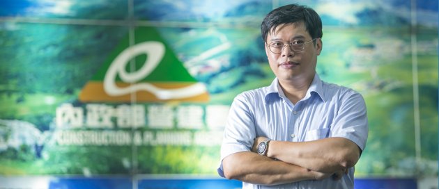 內政部營建署資訊室代理主任黃國瑞
