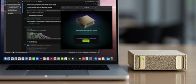 Nvidia公布號稱全球最小個人AI超級電腦DGX Spark(Project Digits)。(圖片來源/Nvidia)