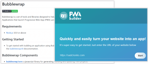 微軟和Google原本各自推廣Progress Web App(PWA)。Google開發出名為Bubblewrap的指令行應用程式,讓開發人員只要安裝Node.js,無需完整Android SDK,即可將PWA網站打包成Play Store上的Android App。另一方面微軟則提供並開源PWA開發及發布工具PWABuilder.com。今年稍早,微軟則和Google合作,讓PWABuilder使用Bubblewrap為底層。雙方現在進一步推出兩項新功能。其中之一是透過PWABuilder支援網頁捷徑;在pwabuilder.com打包的Google Play Store PWA將完整支援捷徑,這些捷徑會整合到Windows例如開始功能表或工作列、Android主頁上,方便用戶開啟。(圖片來源/微軟)