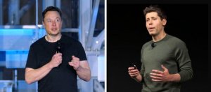 曾參與OpenAI早期營運的馬斯克(Elon Musk,圖左,圖片來源/Tesla)公開反對OpenAI執行長Sam Altman(圖右,圖片來源/OpenAI)參與的Stargate計畫。