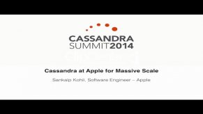 Embedded thumbnail for Apple Inc.: Cassandra at Apple for Massive Scale