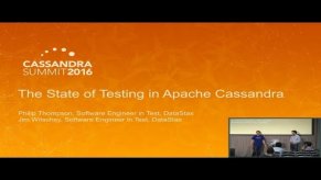 Embedded thumbnail for The State of Testing in OSS Cassandra (James Witschey, Philip Thompson, DataStax) | C* Summit 2016