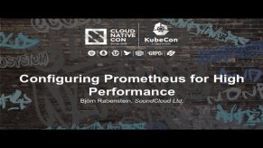 Embedded thumbnail for Configuring Prometheus for High Performance [A] - Björn Rabenstein, SoundCloud Ltd.