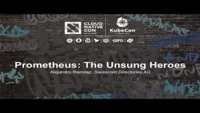 Embedded thumbnail for Prometheus: The Unsung Heroes [I] - Alejandro Ramirez, Swisscom Directories AG