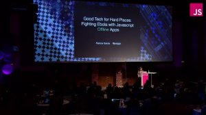 Embedded thumbnail for Good Tech for Hard Places: Fighting Ebola with JS Offline Apps | JSConf EU 2015