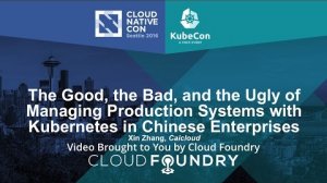 Embedded thumbnail for The Good, the Bad, and the Ugly of Managing Production Systems with Kubernetes
