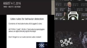 Embedded thumbnail for DEF CON 24 - Dr Phil - Mouse Jiggler: Offense and Defense
