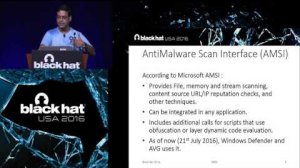 Embedded thumbnail for AMSI: How Windows 10 Plans to Stop Script-Based Attacks and How Well It Does It