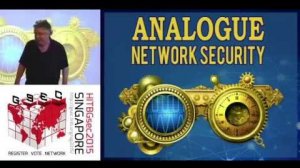 Embedded thumbnail for #HITBGSEC 2015  - Keynote 3: Analogue Network Security