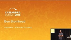 Embedded thumbnail for Everyday I&amp;#039;m Scaling... Cassandra (Ben Bromhead, Instaclustr) | C* Summit 2016