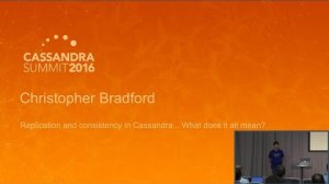 Embedded thumbnail for Replication and Consistency in Cassandra (Chris Bradford, DataStax) | C* Summit 2016