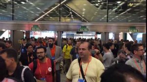 Embedded thumbnail for OpenStack Summit Barcelona Marketplace Mixer Time lapse