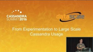 Embedded thumbnail for Moving from Experiment to Production (Christos Kalantzis, DataScale) | Cassandra Summit 2016