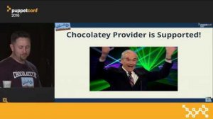 Embedded thumbnail for Easily Manage Software on Windows With Chocolatey – Rob Reynolds at PuppetConf 2016