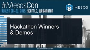 Embedded thumbnail for Hackathon Winners and Demos