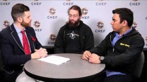 Embedded thumbnail for Interview: Clay Baenziger &amp;amp; Amit Anand, Bloomberg - ChefConf 2015