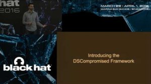 Embedded thumbnail for DSCOMPROMISED: A Windows DSC Attack Framework