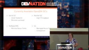 Embedded thumbnail for DevNation 2015 - Shenandoah: An ultra-low pause time garbage collector for OpenJDK