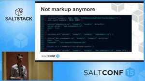 Embedded thumbnail for SaltConf15 - LinkedIn - Creating SaltStack State Data with Pyobjects