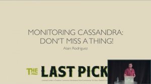 Embedded thumbnail for Monitoring Cassandra: Don&amp;#039;t Miss a Thing (Alain Rodriguez, The Last Pickle) | C* Summit 2016