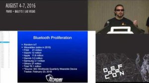 Embedded thumbnail for DEF CON 24 - Zero Chaos and Granolocks - Realtime bluetooth device detection Blue Hydra
