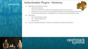 Embedded thumbnail for Keystone advanced authentication methods