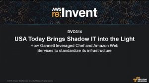 Embedded thumbnail for AWS re:Invent 2015 | (DVO314) USA Today Uses Chef &amp;amp; AWS for Infrastructure Standardization
