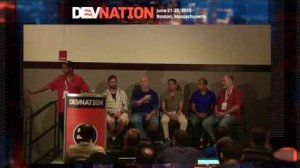 Embedded thumbnail for DevNation 2015 - Devops in a container world: panel discussion
