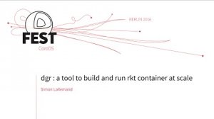 Embedded thumbnail for dgr : a tool to build and run rkt container at scale