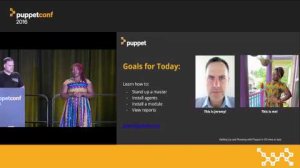 Embedded thumbnail for Up and Running With Puppet Enterprise in 45 Minutes or Less! – Grace Andrews &amp;amp; Jeremy Adams