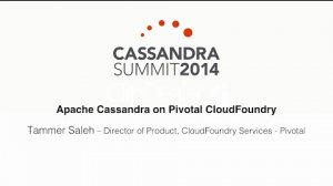 Embedded thumbnail for Pivotal: Apache Cassandra on Pivotal CloudFoundry