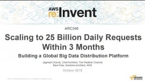 Embedded thumbnail for AWS re:Invent 2015 | (ARC346) Scaling To 25 Billion Daily Requests Within 3 Months On AWS