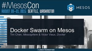 Embedded thumbnail for Docker Swarm on Mesos
