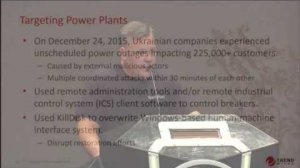 Embedded thumbnail for DEF CON - Brian Gorenc. Fritz Sands - State of the Union for SCADA HMI Vulnerabilities