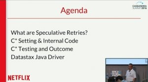 Embedded thumbnail for Tuning Speculative Retries to Fight Latency (M. Figuiere, M. Do, Netflix) | Cassandra Summit 2016