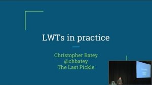 Embedded thumbnail for Light Weight Transactions Under Stress (Christopher Batey, The Last Pickle) | Cassandra Summit 2016