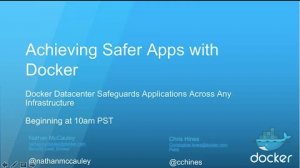 Embedded thumbnail for Achieving Safer Apps with Docker