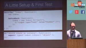 Embedded thumbnail for HTML5DevConf May 2014: Ryan Anklam, Netflix: Stop Making Excuses and Start Testing Your JavaScript!
