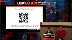 Embedded thumbnail for DevNation 2015 - Push the future with Webpush, the IoT, embedded, &amp;amp; industry standards