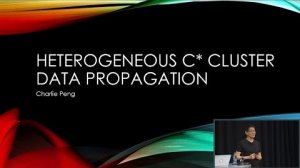 Embedded thumbnail for Data Propagation Between Heterogeneous C* Clusters (Charlie Peng, Cisco Systems) | C* Summit 2016