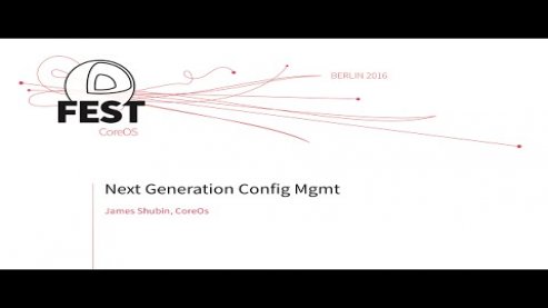 Embedded thumbnail for Next Generation Config Management 
